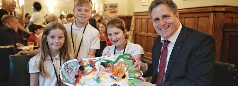 Anthony Browne MP School visit to parliament
